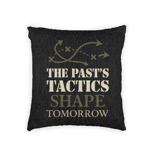 Military Historian Battlefield Research War Woven Pillows