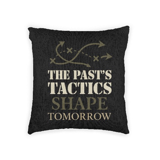 Military Historian Battlefield Research War Woven Pillows