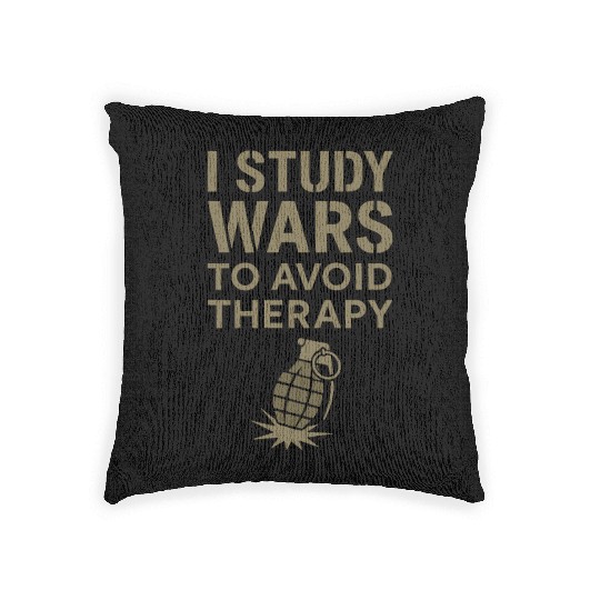 Military Historian Battlefield Research War Woven Pillows