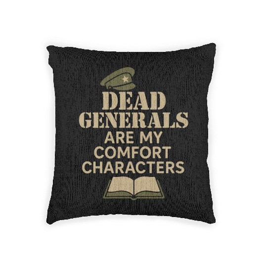 Military Historian Battlefield Research War Woven Pillows