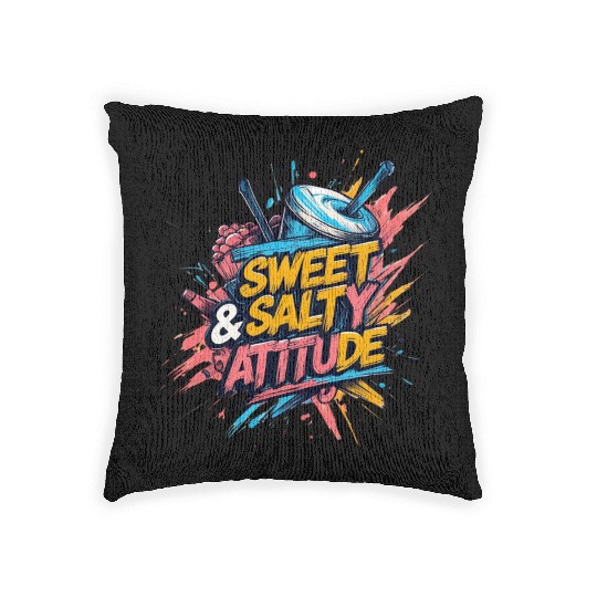 Sweet & Salty Attitude Woven Pillows