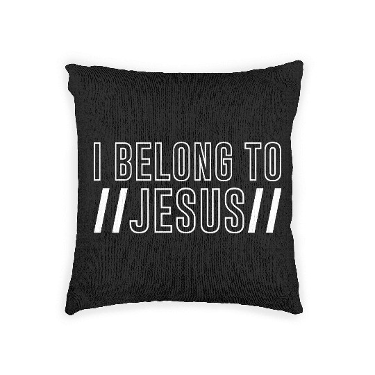 Faith Over Fear Woven Pillows | Christian Woven Pillows