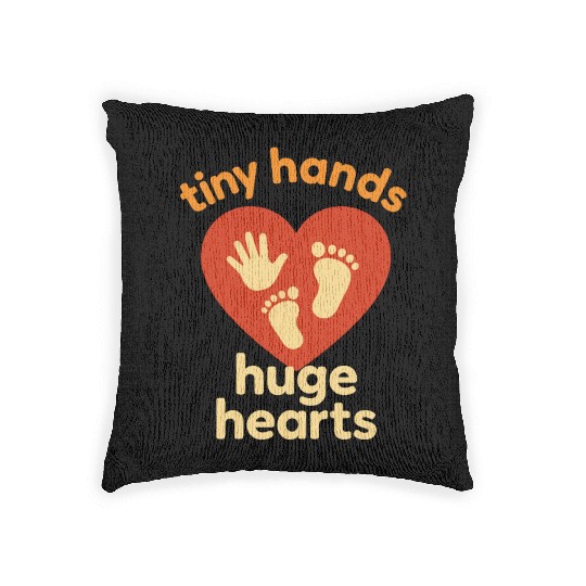 NICU Sibling Preemie Big Brother Big Sister Woven Pillows