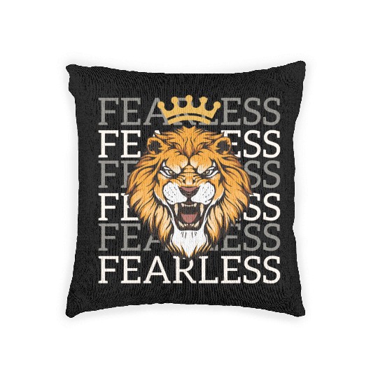 Fearless King Woven Pillows