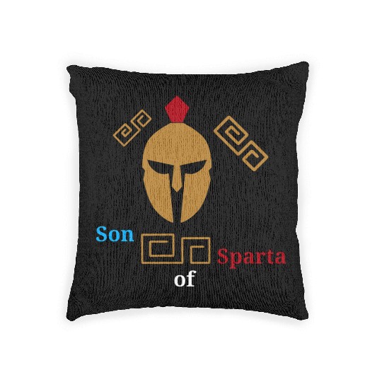 Son Of Sparta Woven Pillows