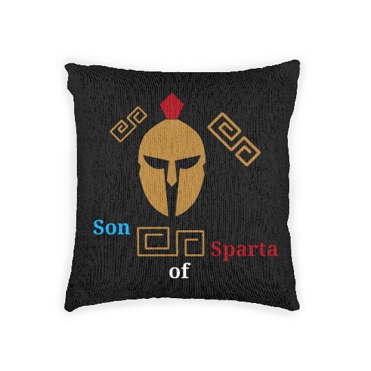 Son Of Sparta Woven Pillows
