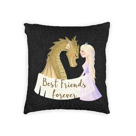 Twilight & Sparkles - Unlikely Besties Woven Pillows