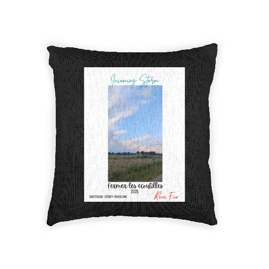 Incoming Storm 2025 Woven Pillows