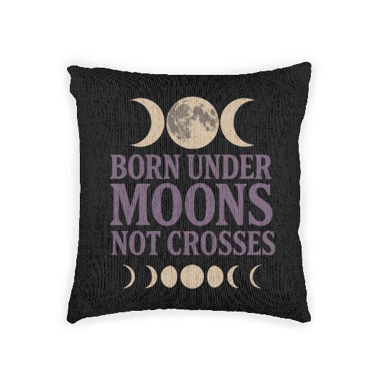 Pagan Pride Wiccan Lifestyle Earth Magic Witch Woven Pillows