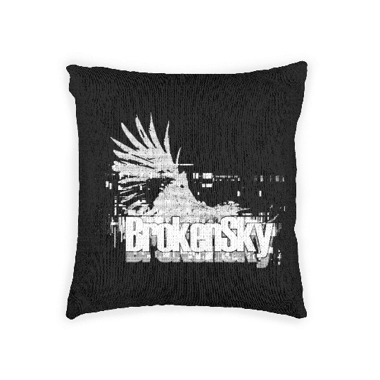 Vibrant Fireworks Night Skyline Woven Pillows