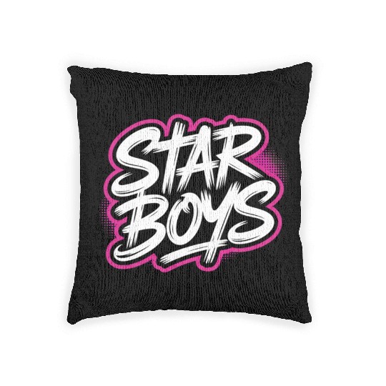 Satar Boy Graffiti Streetwear Woven Pillows