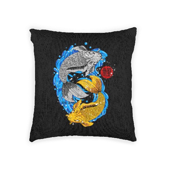 fish Woven Pillows