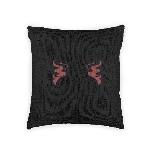 True North Reckoning Moose Biker Woven Pillows