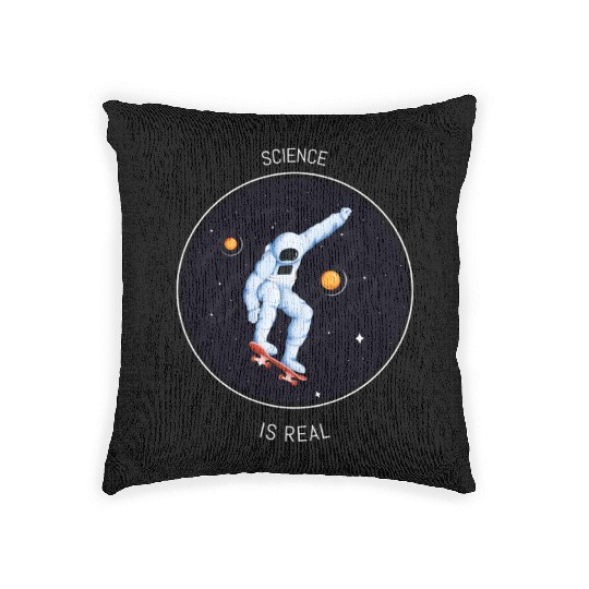 Science is Real Woven Pillows