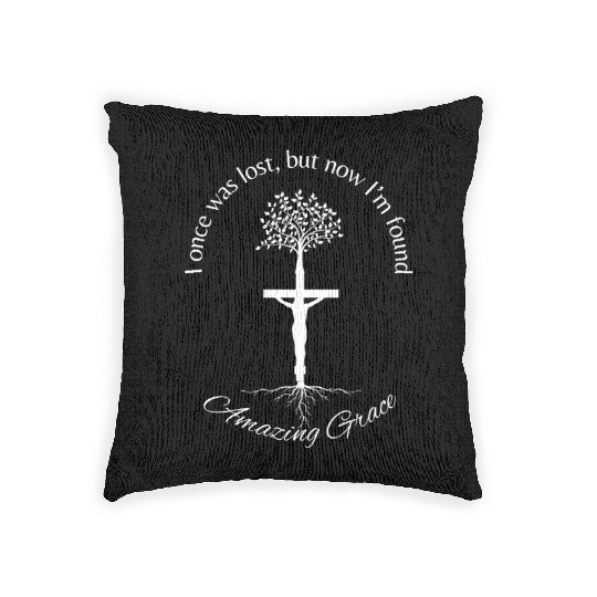 Inspired by Faith: The Amazing Grace Woven Pillows