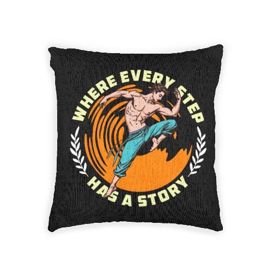 Dance Teacher Where Every Step Has Choreography Woven Pillows