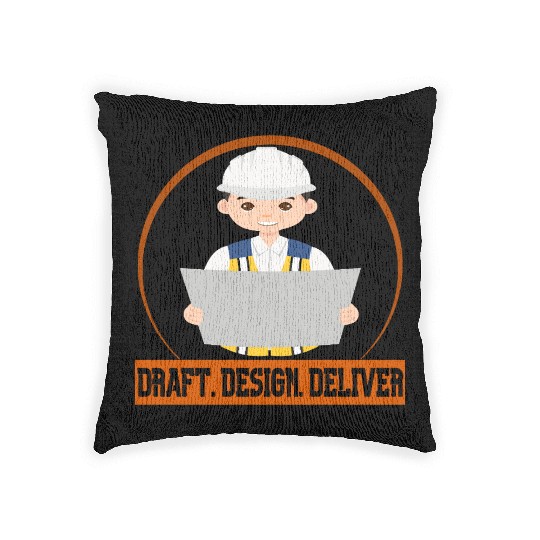 DRAFT DESIGN deliver, engineering Woven Pillows