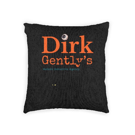 Dirk Gently Holistic Mayhem Fan Woven Pillows