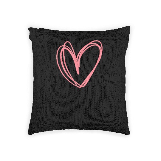 You Are Enough - Self Love Heart Design Woven Pillows