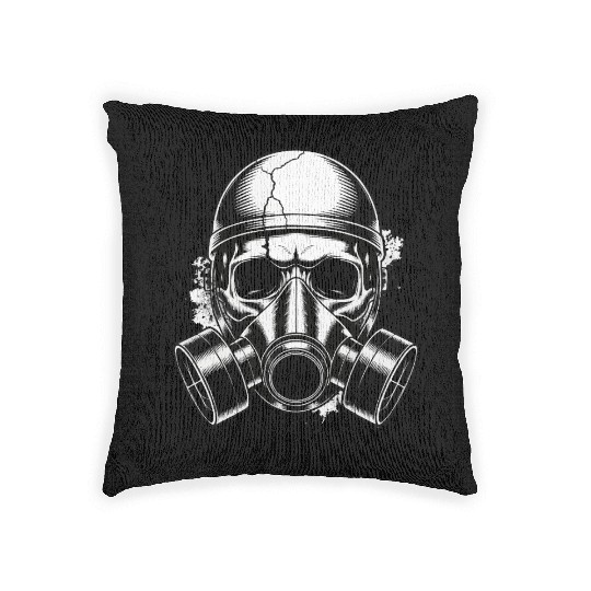 Toxic Skull – Apocalypse Style Woven Pillows