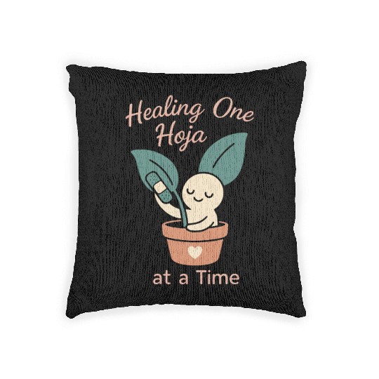 Plantita Latina Plant Mom Plantita Life Hispanic Woven Pillows