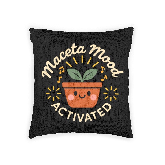 Plantita Latina Plant Mom Plantita Life Hispanic Woven Pillows