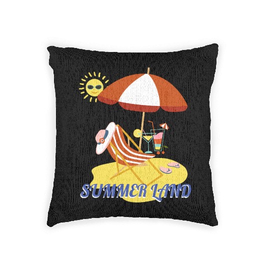 Summer Land – Relaxing Beach Vibes & Woven Pillows