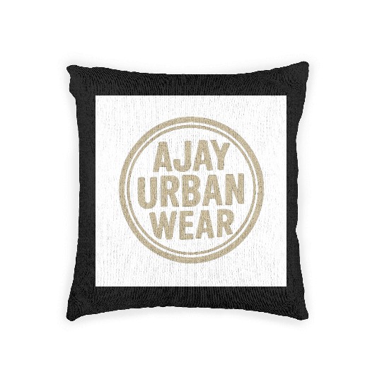 Stamped Urban: Ajay Urban Seal Woven Pillows