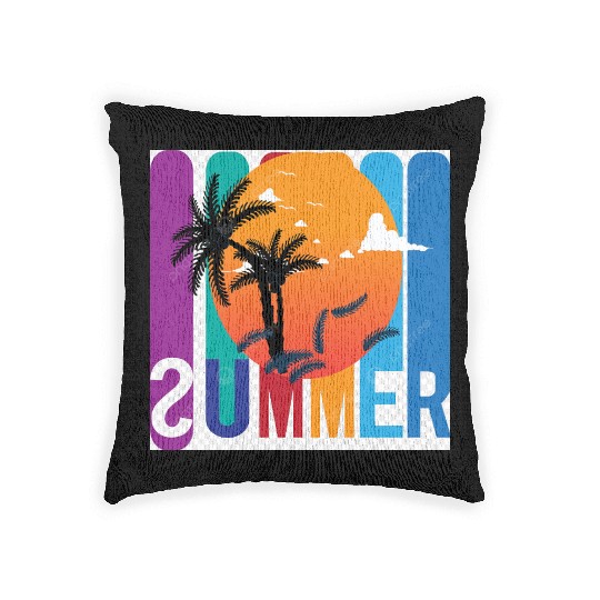 fanny design summer Woven Pillows