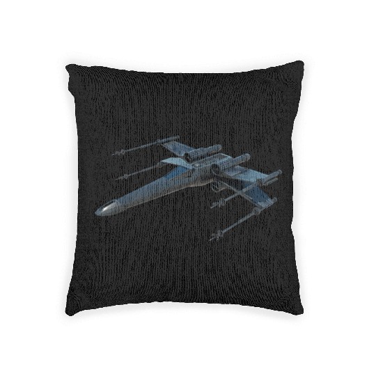 Stealth Fighter Jet Design Woven Pillows