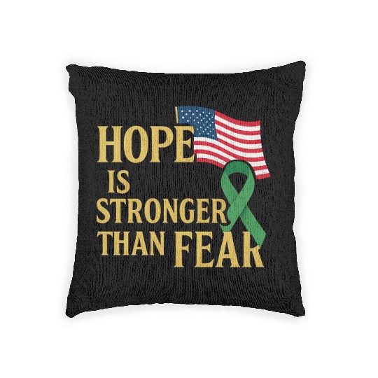 Childhood Cancer Awareness Woven Pillows