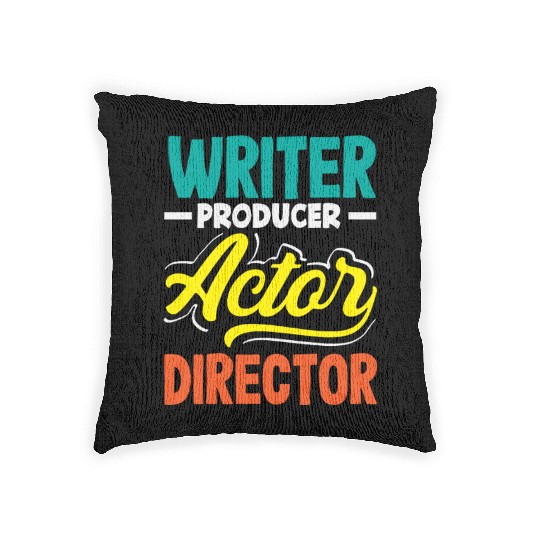 Musicals Writer Producer Actor Director Lover Woven Pillows