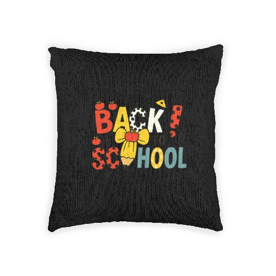 Back to School Celebration Woven Pillows