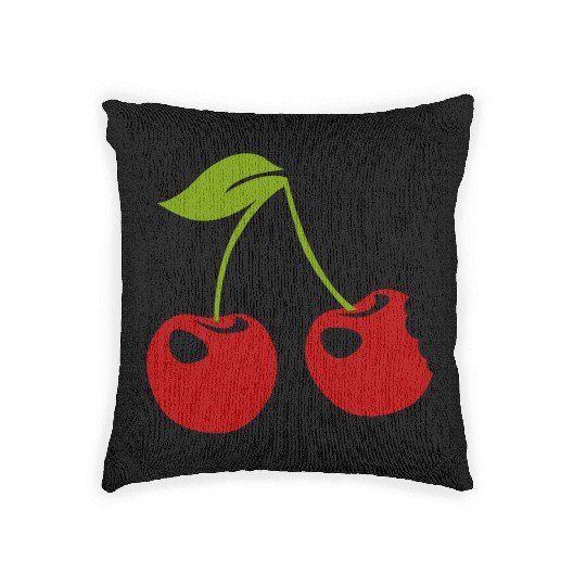 Cherry Vibes – Bold & Sweet Style Woven Pillows