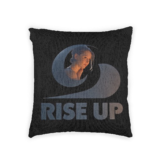 Celestial Woman and Wave Logo Woven Pillows