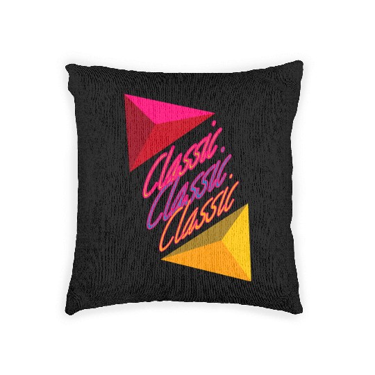 Classic graffiti Woven Pillows