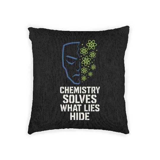 Forensic Chemist Crime Lab Toxicology Science Woven Pillows