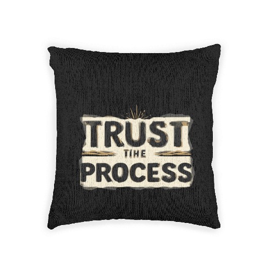 Trust the Process Woven Pillows