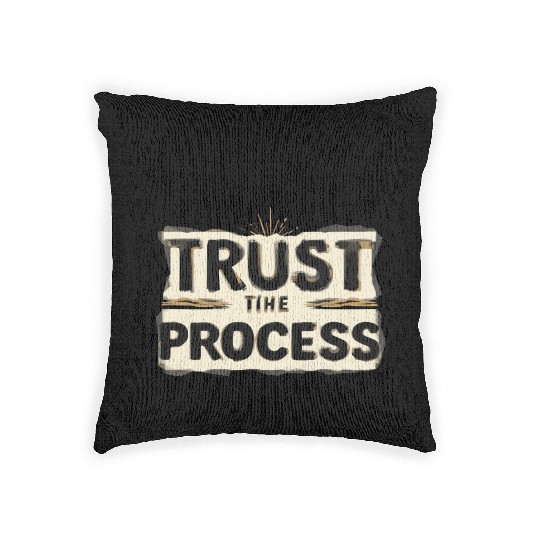 Trust the Process Woven Pillows