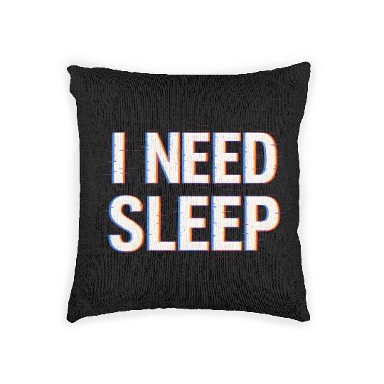 404 Fun Not Found – Retro Y2K Glitch Meme Woven Pillows