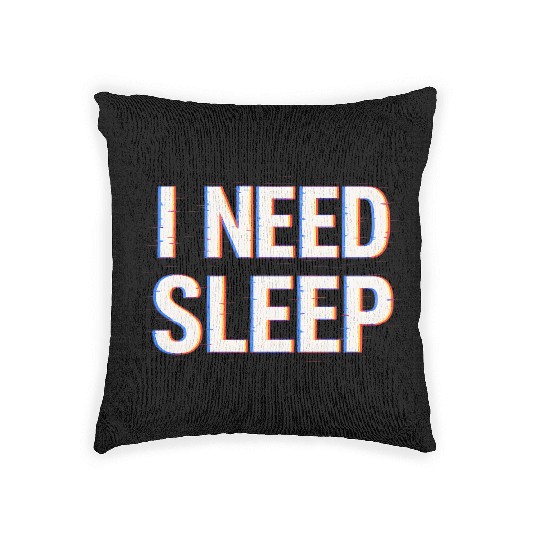 404 Fun Not Found – Retro Y2K Glitch Meme Woven Pillows