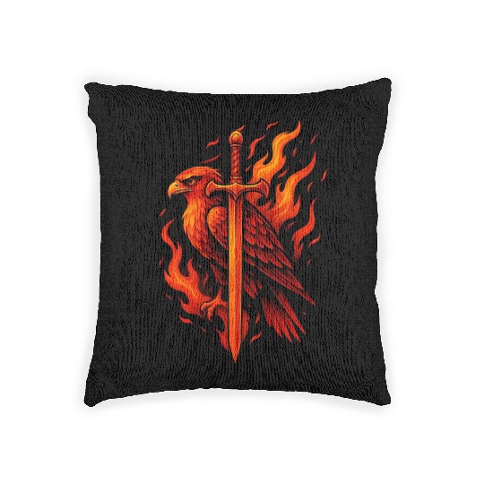 Blade of the Fearless Woven Pillows