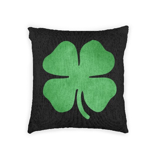 Shamrock Grungy Woven Pillows