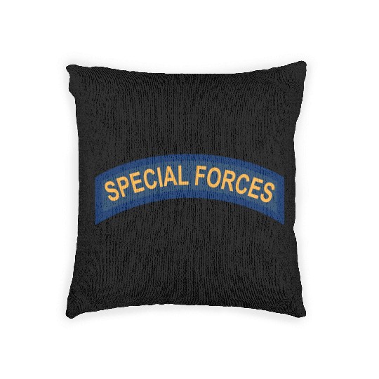 Special Forces tab Woven Pillows