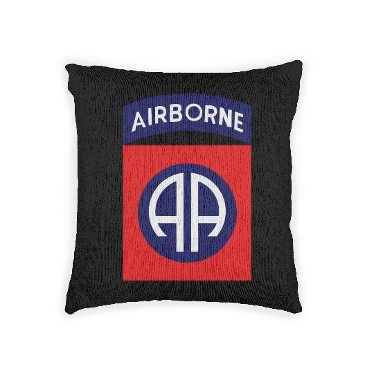 82nd Airborne Woven Pillows
