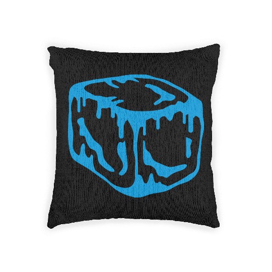 Ice Cube Design Woven Pillows