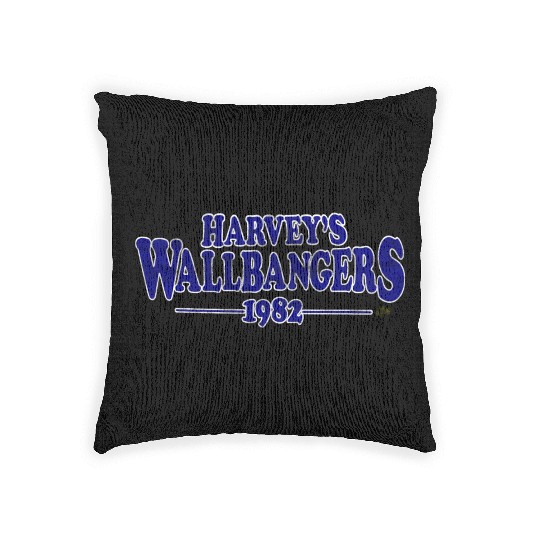 Harvey Wallbanger's Milwaukee 1982 Woven Pillows