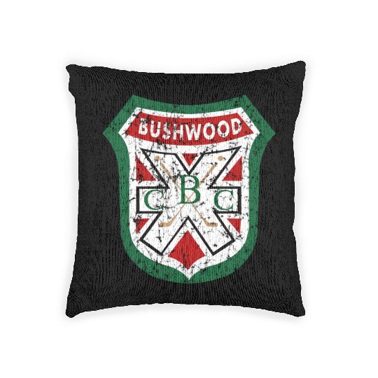 Bushwood Country Club Crest Woven Pillows