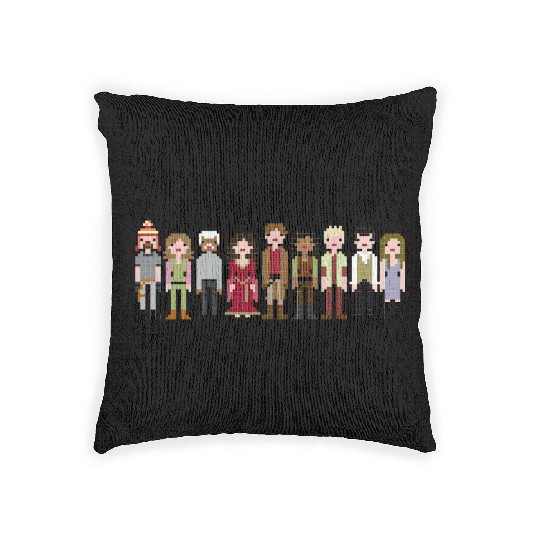 Firefly Cast Cross Stitch Woven Pillows