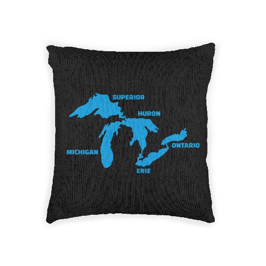 Great Lakes Woven Pillows
